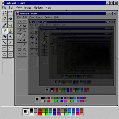 Microsoft Paint gif